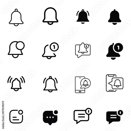 Notification icon pack design