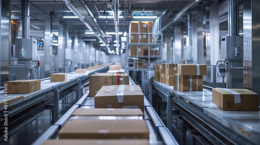 A silent, gleaming packaging plant showcases impressive, synchronized productivity in meticulous assembly. A silent, gleaming packaging plant showcases impressive, synchronized productivity in meticulous assembly.