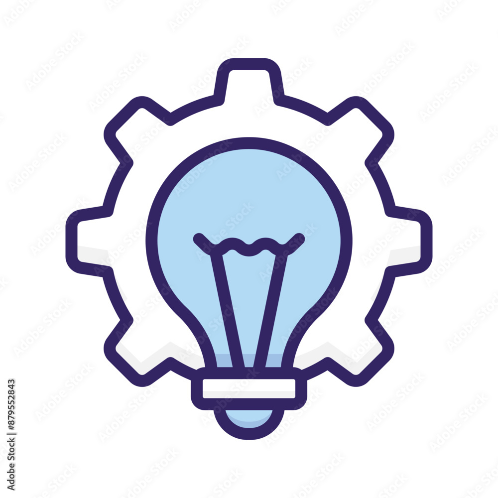 Get this amazing icon of innovation isolated on white background Get this amazing icon of innovation isolated on white background