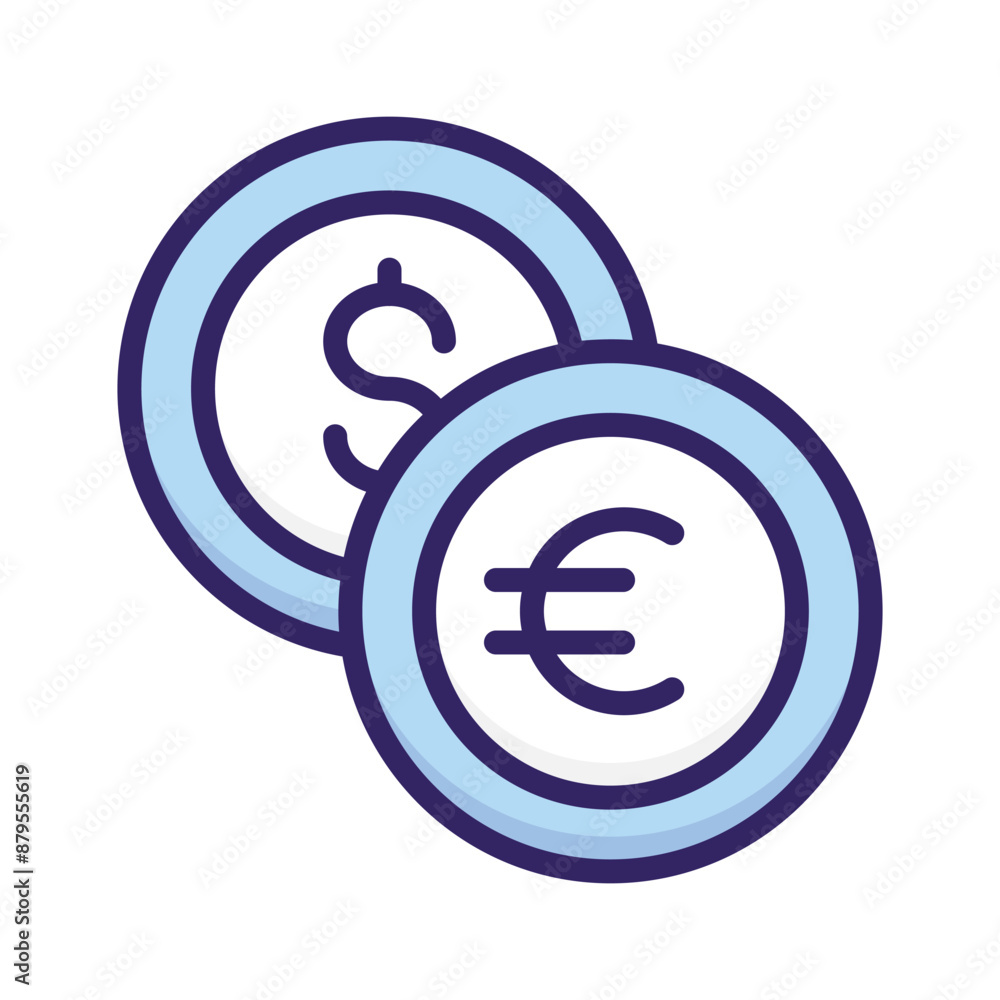 Money exchange vector, currency convertor icon Money exchange vector, currency convertor icon