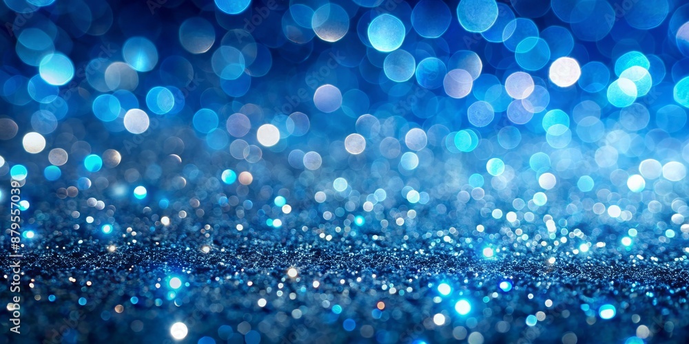 Abstract Blue Bokeh Glitter Background, bokeh, blue glitter, abstract, background Abstract Blue Bokeh Glitter Background, bokeh, blue glitter, abstract, background