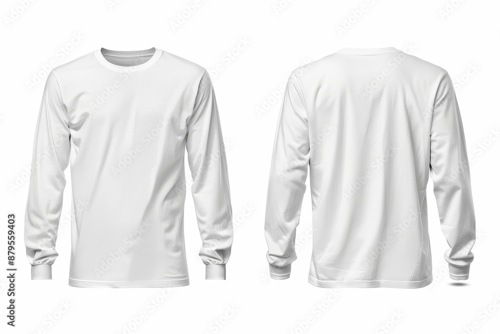 Blank Long sleeve T shirt for men template Blank Long sleeve T shirt for men template