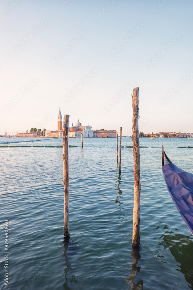 The city of Venice in the morning, Italy The city of Venice in the morning, Italy