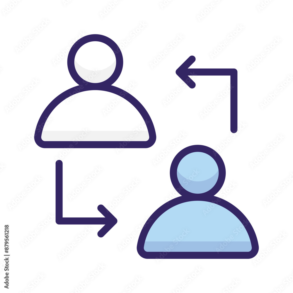 Have a look at this creatively crafted icon of switch user Have a look at this creatively crafted icon of switch user