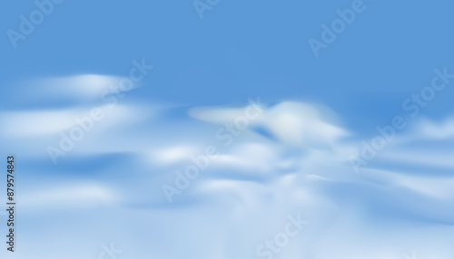 Blue sky background with white clouds