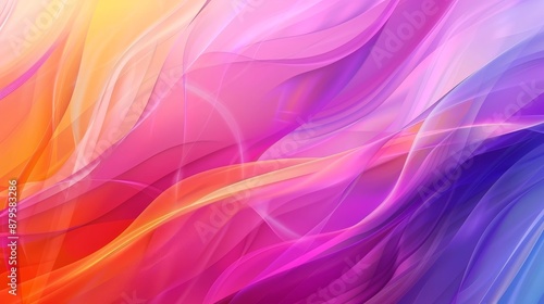 Wallpaper Mural This is a contemporary 3D design background with ripples, abstract pink and violet surfaces. This is a 3D render. Torontodigital.ca