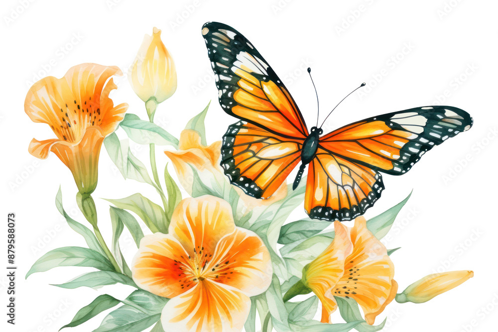 PNG Butterfly flower insect animal. PNG Butterfly flower insect animal.