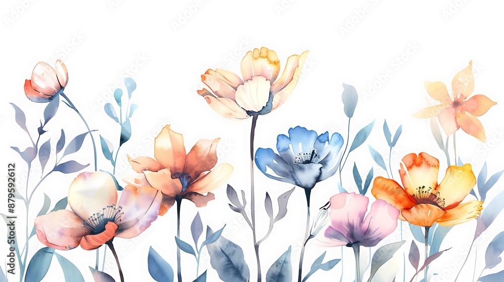 Watercolor Roses Watercolor Roses