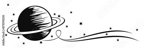 saturn planet vector