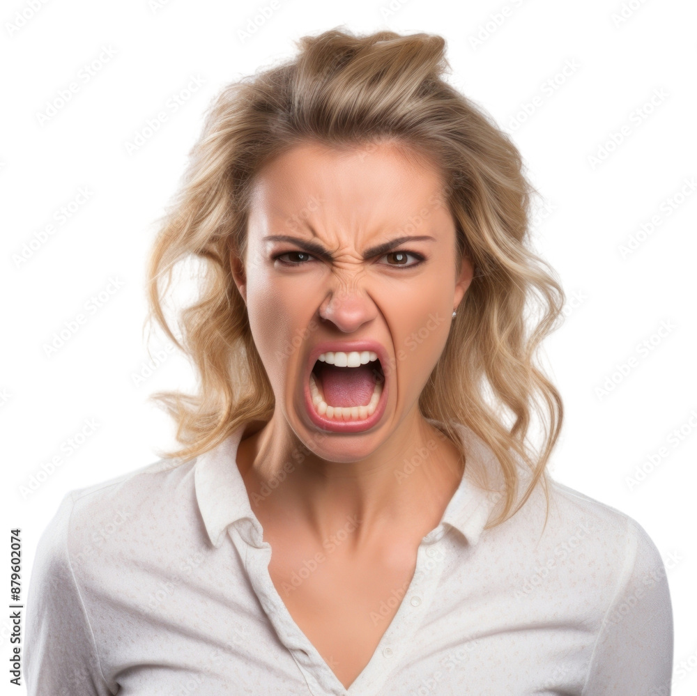 PNG Portrait shouting adult angry. PNG Portrait shouting adult angry.