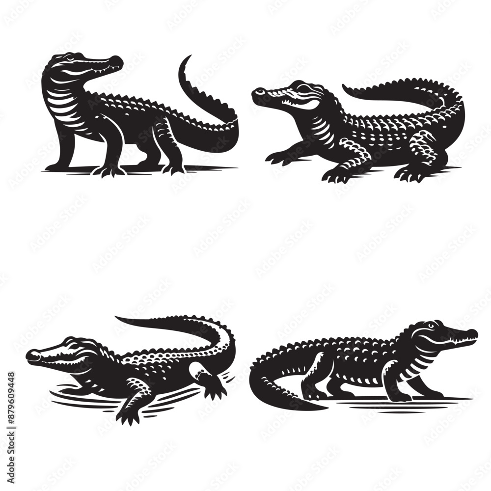 black and white silhouette animal vector with white background black and white silhouette animal vector with white background