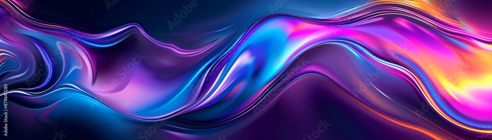 Abstract depiction of wild animals with vibrant contrasts and fluid lines creating an evocative and modern wallpaper Abstract depiction of wild animals with vibrant contrasts and fluid lines creating an evocative and modern wallpaper
