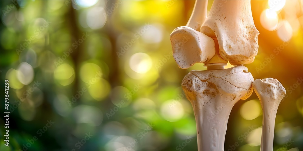 Obraz premium Understanding Osteoarthritis A Degenerative Joint Disease. Concept Osteoarthritis Causes, Symptoms, Diagnosis, Treatment, Prevention