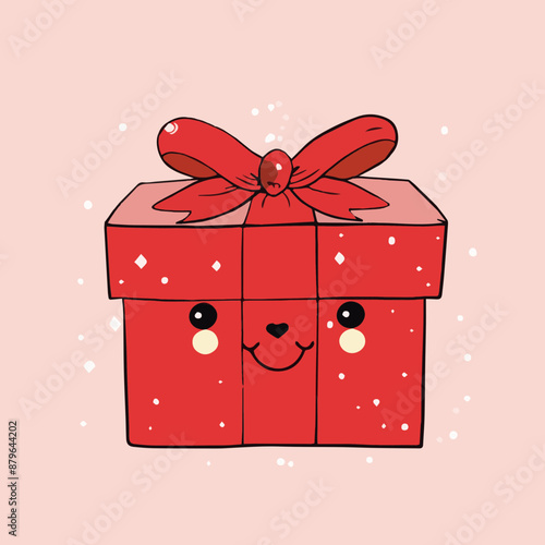 Cute Cartoon Christmas Pres...