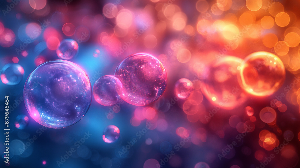 multicolor bubbles absract backround. multicolor bubbles absract backround.
