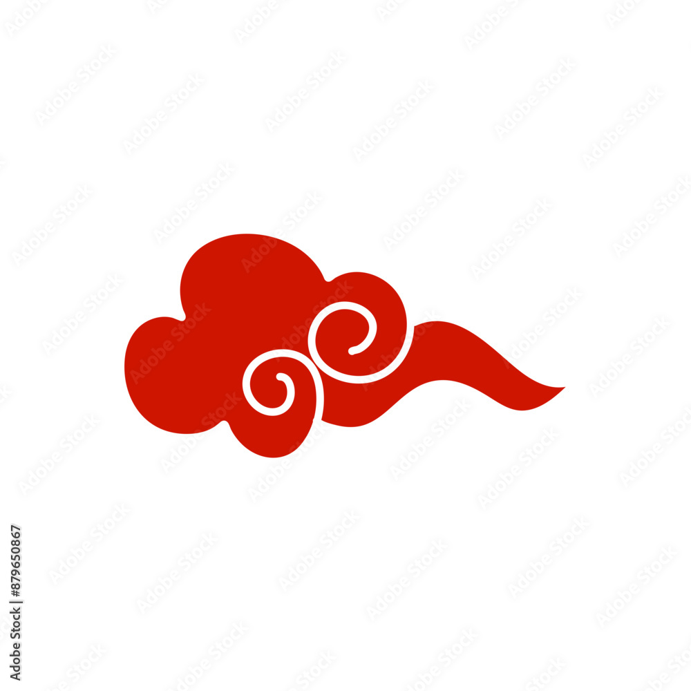 Chinese clouds illustration Chinese clouds illustration