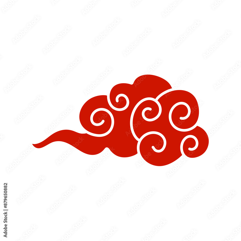 Chinese clouds illustration Chinese clouds illustration