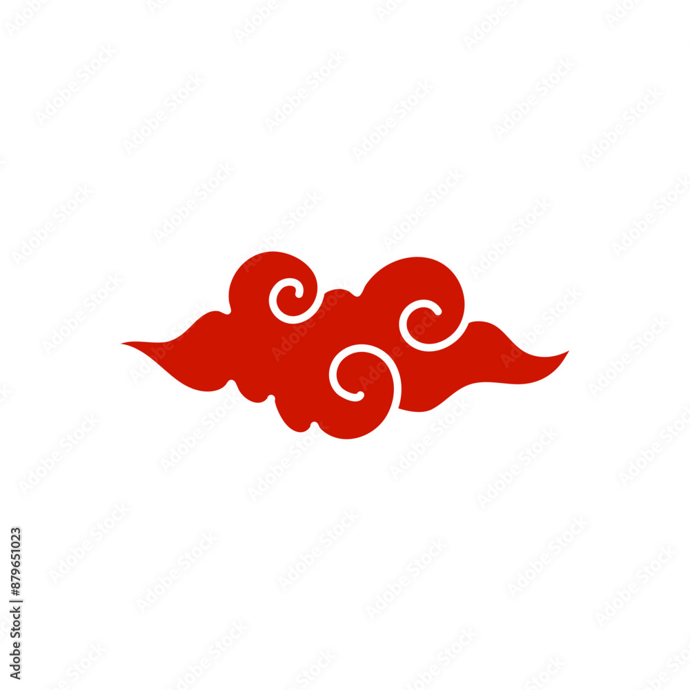 Chinese clouds illustration Chinese clouds illustration