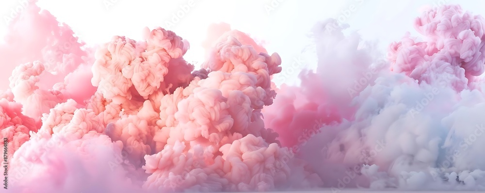 Abstract Background with Pink and White Smoke Abstract Background with Pink and White Smoke