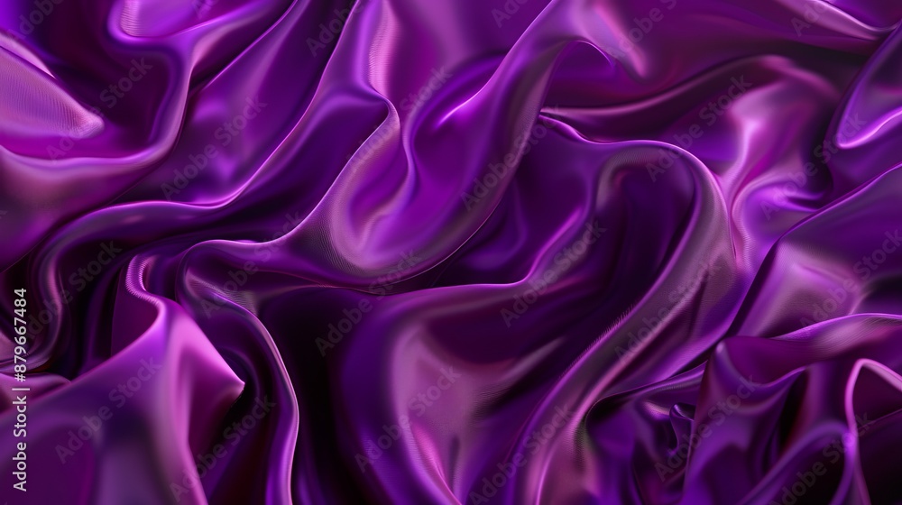 Purple silk material texture Purple silk material texture