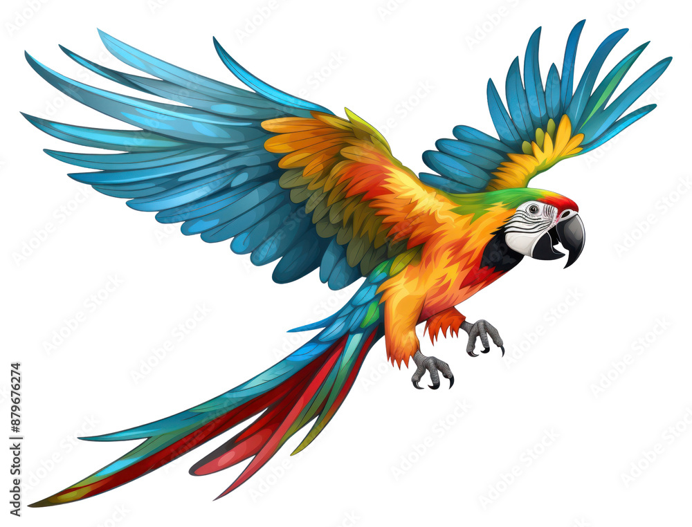 Obraz premium PNG Parrot animal bird creativity.