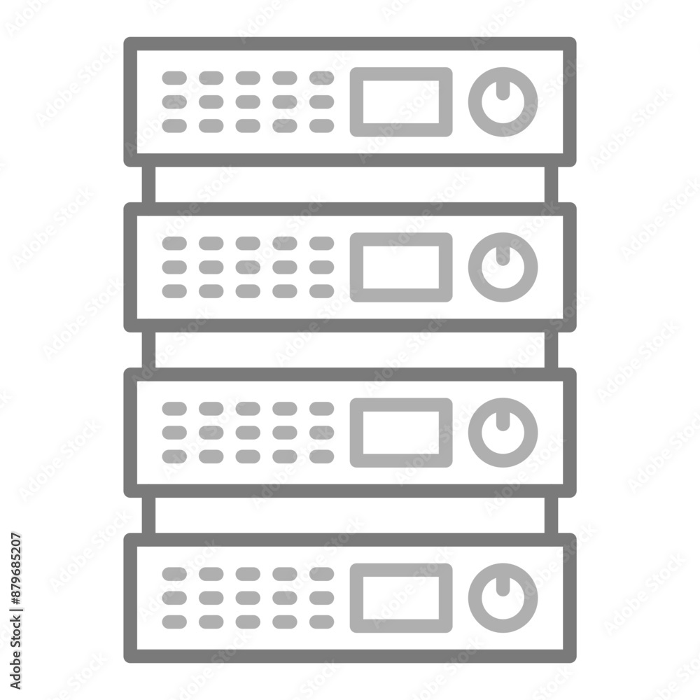 Fototapeta premium Server Icon