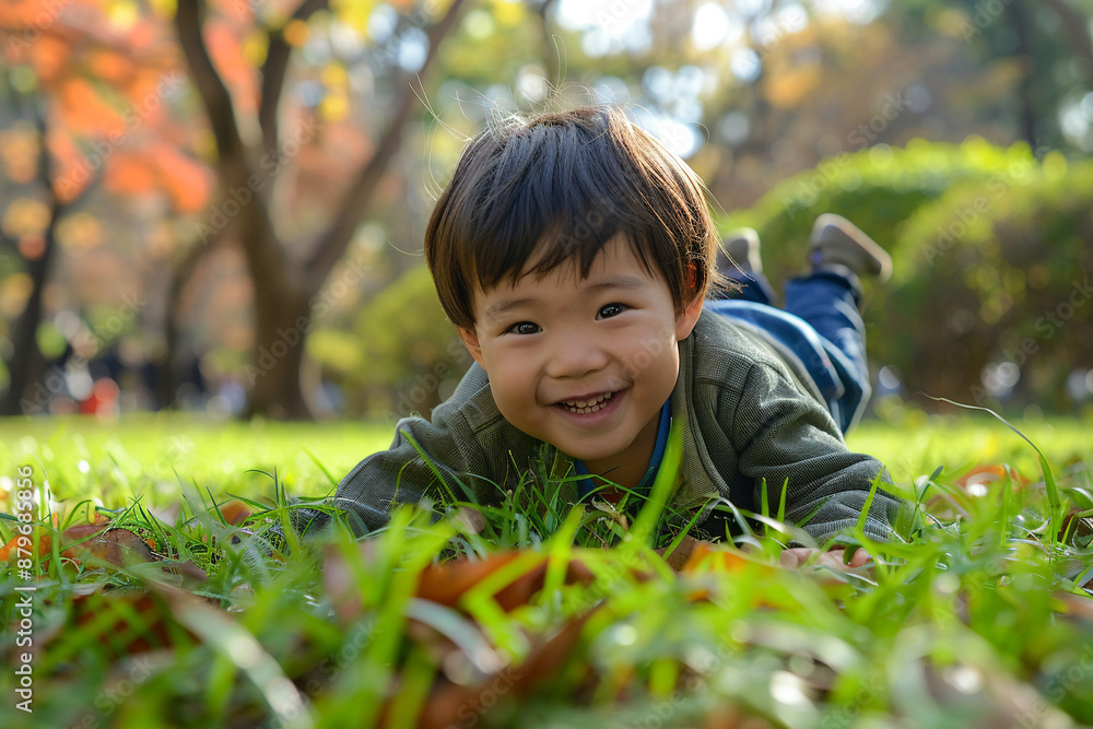 A child playing in a park. child park play outdoors fun grass happiness activity joy nature. A child playing in a park. child park play outdoors fun grass happiness activity joy nature.