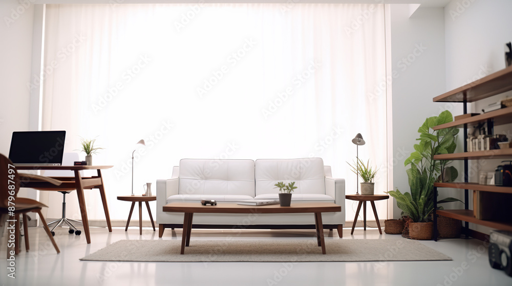background of a working table in the living room background of a working table in the living room