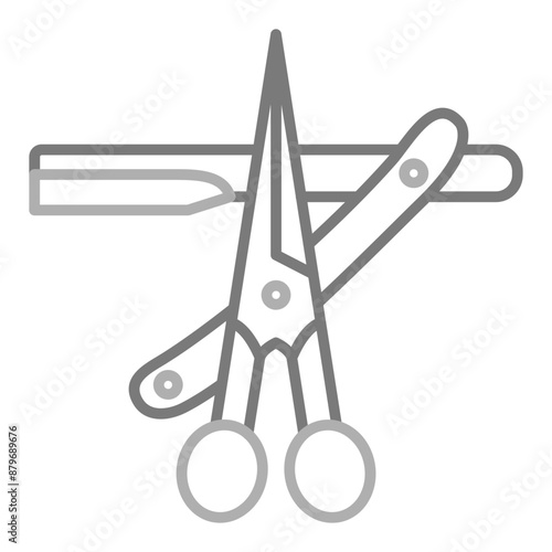 Hair cutting Icon