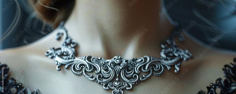 A piece of jewelry, its intricate design reflecting the wearer's unique style. A piece of jewelry, its intricate design reflecting the wearer's unique style.