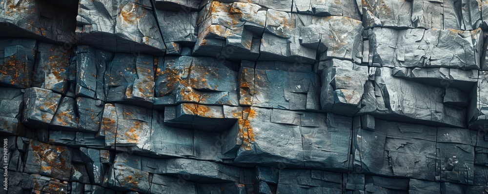 Jagged Rocky Cliff Texture Background, 4K hyperrealistic photo Jagged Rocky Cliff Texture Background, 4K hyperrealistic photo