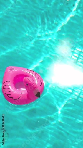 duck balloon at the pool