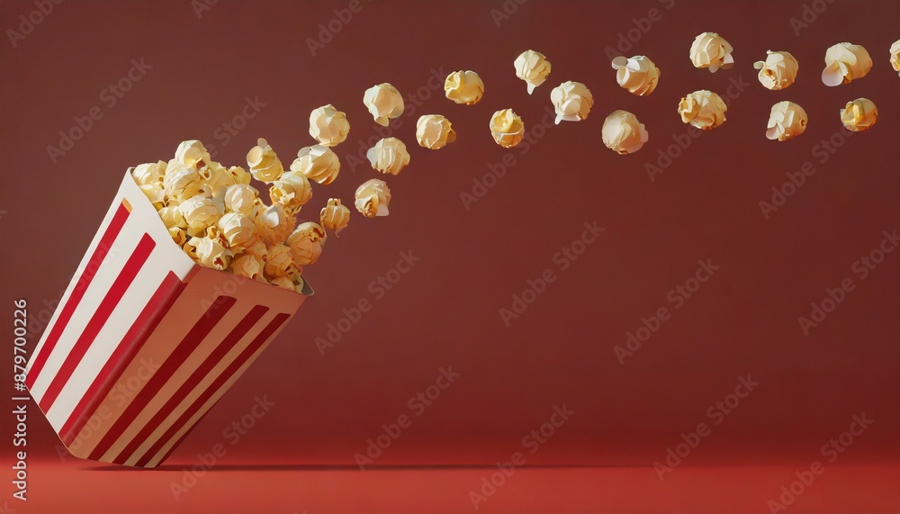 popcorn in a box