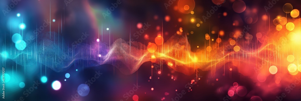 abstract background with particles abstract background with particles