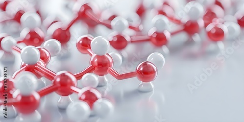 Visual Representation of Glucosamine Molecule with Structural Formula and Monosaccharides. Concept Biochemistry, Molecules, Structural Formula, Glucosamine, Monosaccharides