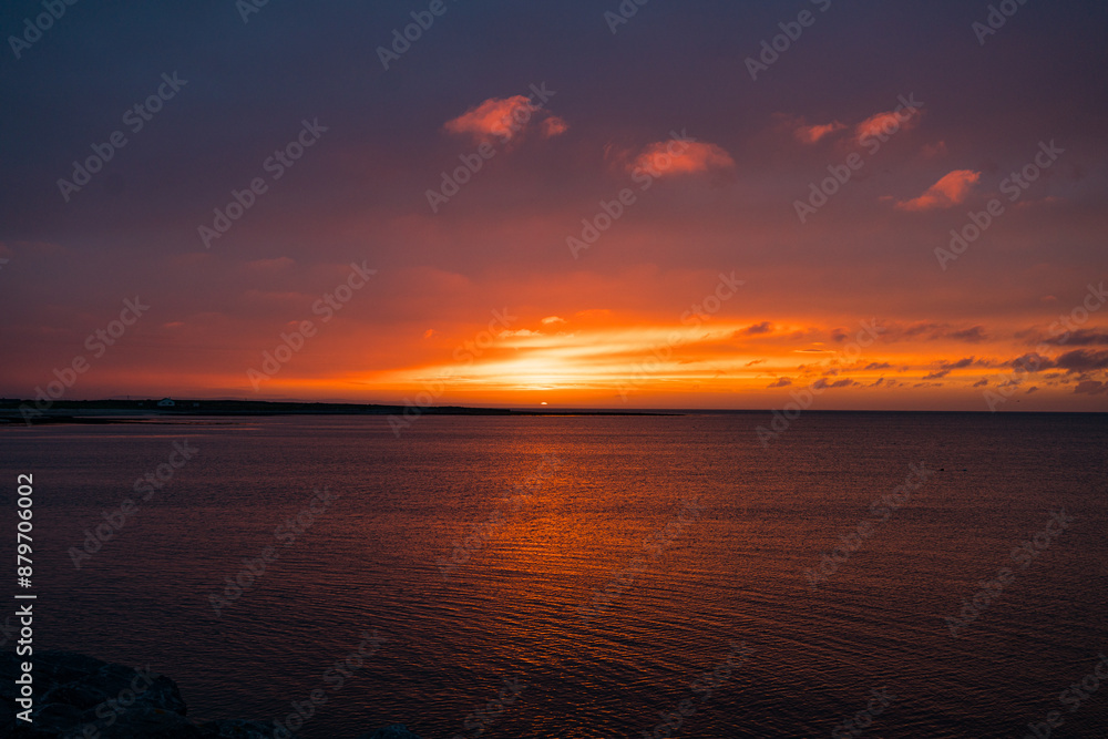 Obraz premium Sunrise on Inishmore, Aran Islands, Ireland