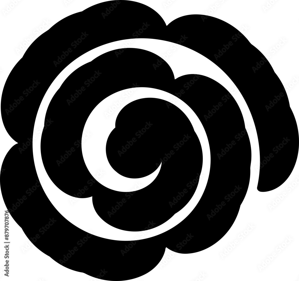Rolled Flower Template 3D Flower Rolled Flower Template 3D Flower