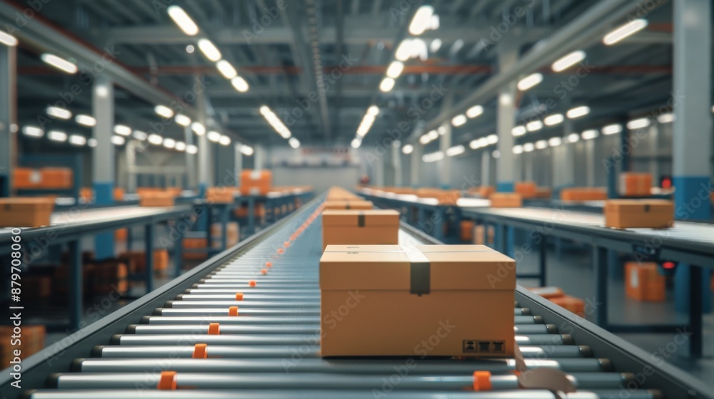 Overseeing the automated sorting of packages in a logistics center Overseeing the automated sorting of packages in a logistics center