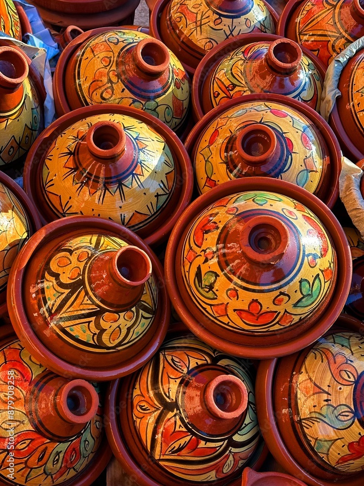 clay ceramic pots Mediterranean moroccan clay ceramic pots Mediterranean moroccan