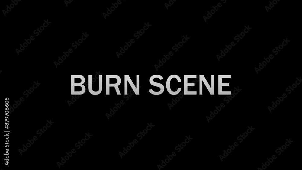 BURNING SCENE TITLE WITH BURNING EFFECT ANIMATION
BURNING SCENE TITLE WITH BURNING EFFECT ANIMATION