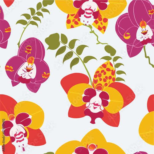 Canoes and Kayaks Repeatable seamless pattern for fabrics or textile background