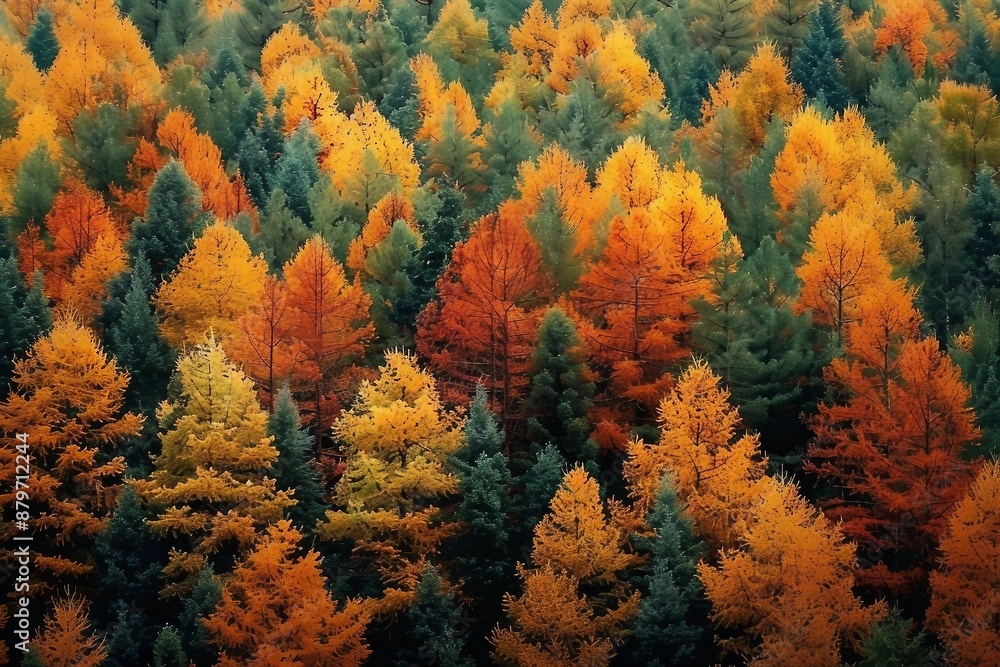 Autumn aerial photography of tree line Autumn aerial photography of tree line