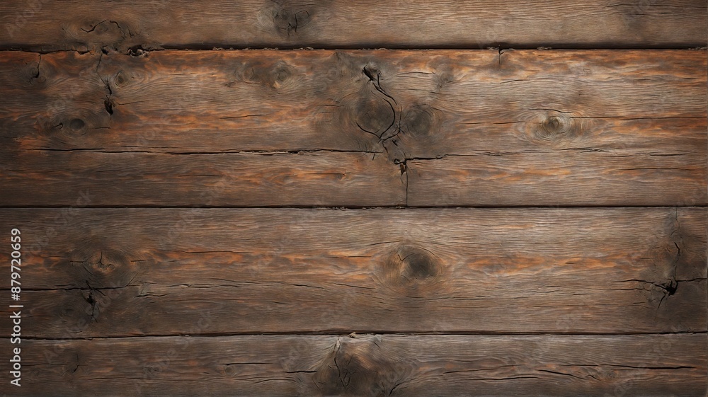 A close-up photo of weathered wooden planks, showcasing the natural beauty of wood grain, knots, and cracks. The warm brown tones and rough texture create a rustic and vintage aesthetic. A close-up photo of weathered wooden planks, showcasing the natural beauty of wood grain, knots, and cracks. The warm brown tones and rough texture create a rustic and vintage aesthetic.