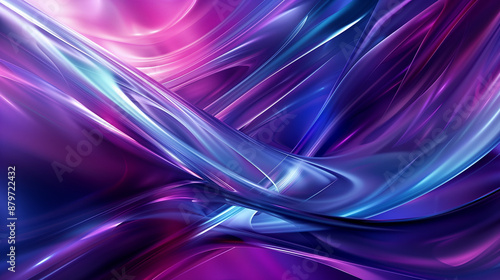 abstract purple background with waves