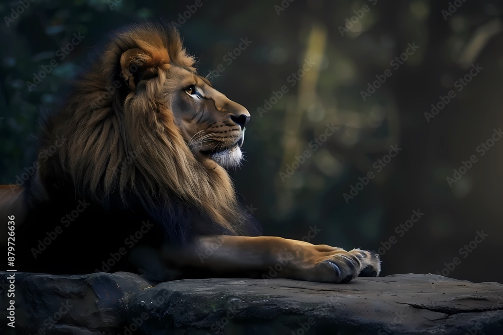 Obraz premium portrait of a lion