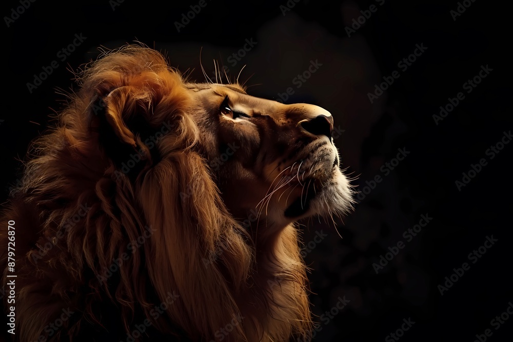 Fototapeta premium portrait of a lion