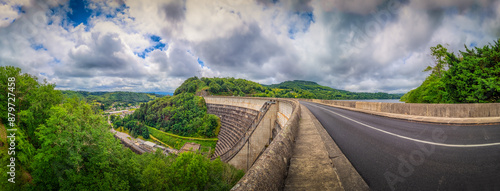 Dam Barrage De Bort Les Orgues in Bort-les-Orgues, France