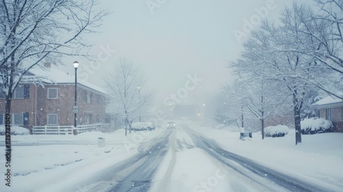 A blizzard shuts down schools and businesses, leaving communities to hunker down and wait out the storm