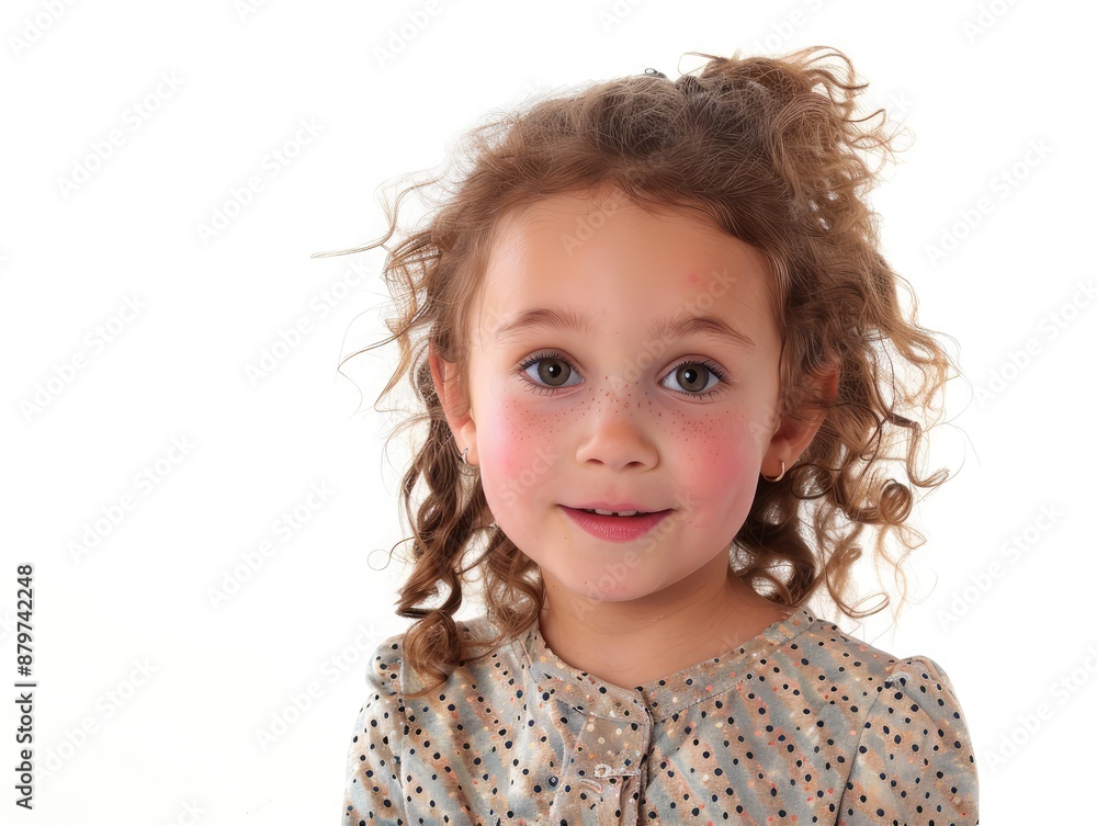portrait of a little girl portrait of a little girl