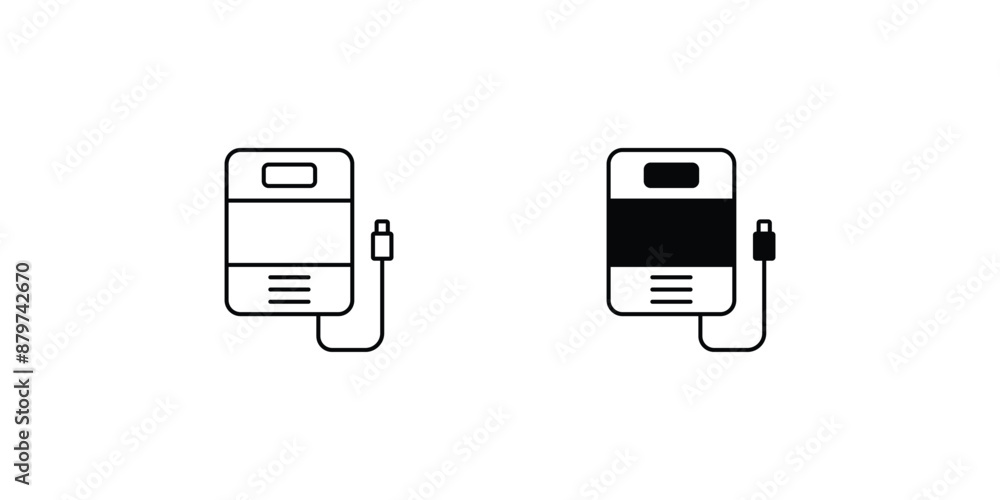 hard drive set icon with white background vector stock illustration hard drive set icon with white background vector stock illustration